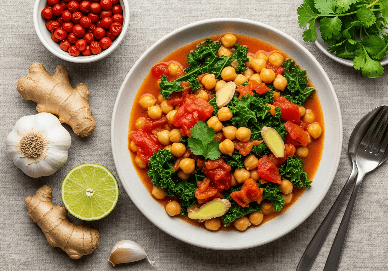 Coconut Chickpea Curry